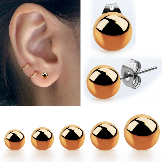 Rose gold cheap ear plugs