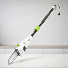 6.5 Amp 9.5" Corded Electric Pole Saw Long Reach Telescoping Extends 6ft-8ft 10"