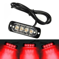 Rear Red Fog 12 Led Lamp Light 12v For Truck Car Van Bus Cab UK