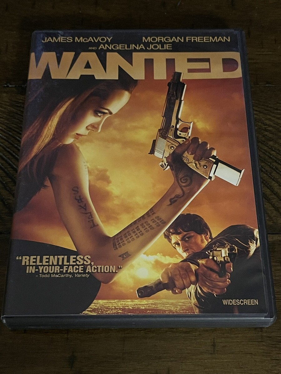 Poster Wanted 2008 Full Movie Watch Online Timur Bekmambetov Wanted 2008  Watch Online Wanted DVD 2008 James