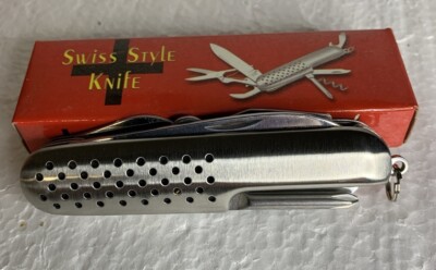 Swiss Style Knife Multi Function Folding Knife 23900-7