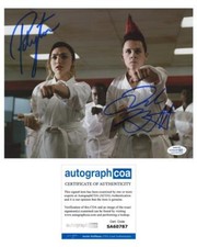 Peyton List & Jacob Bertrand "Cobra Kai" AUTOGRAPHS Signed 8x10 Photo ACOA