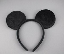 Black minnie mouse ears headband ear hair band costume mickey