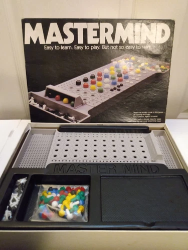 [No Rulebook, See Pics] Vintage 1981 Pressman Mastermind Code Breaking Game