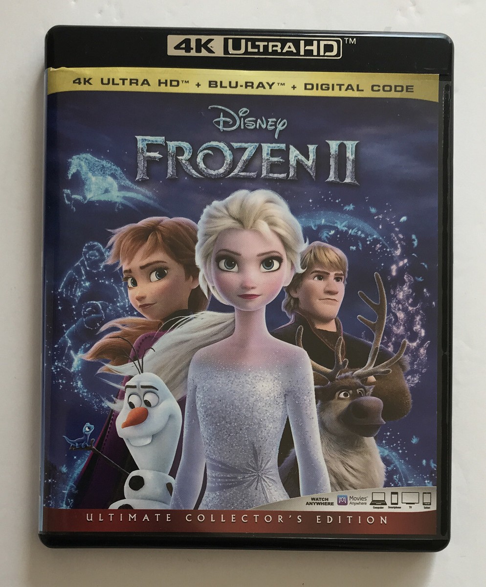 Disney Frozen II 2 (4K Ultra HD/Blu-ray, 2020) With