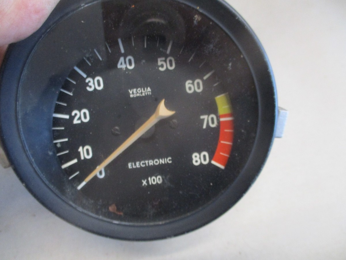 Fiat 850 Spider Drehzahlmesser Veglia Borletti Rev Counter