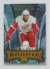 Matt Ellis (Red Wings) 2007-08 Artifacts hockey ROOKIE card GOLD (only 50 made)