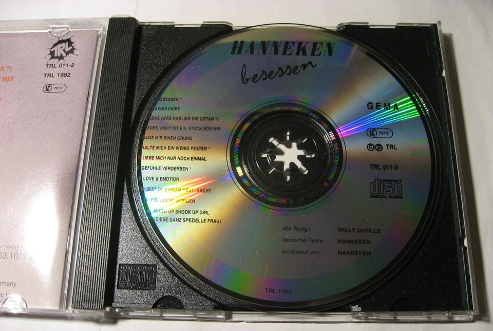 Hanneken, besessen, Rough Trade Records, CD - Bild 3 von 4