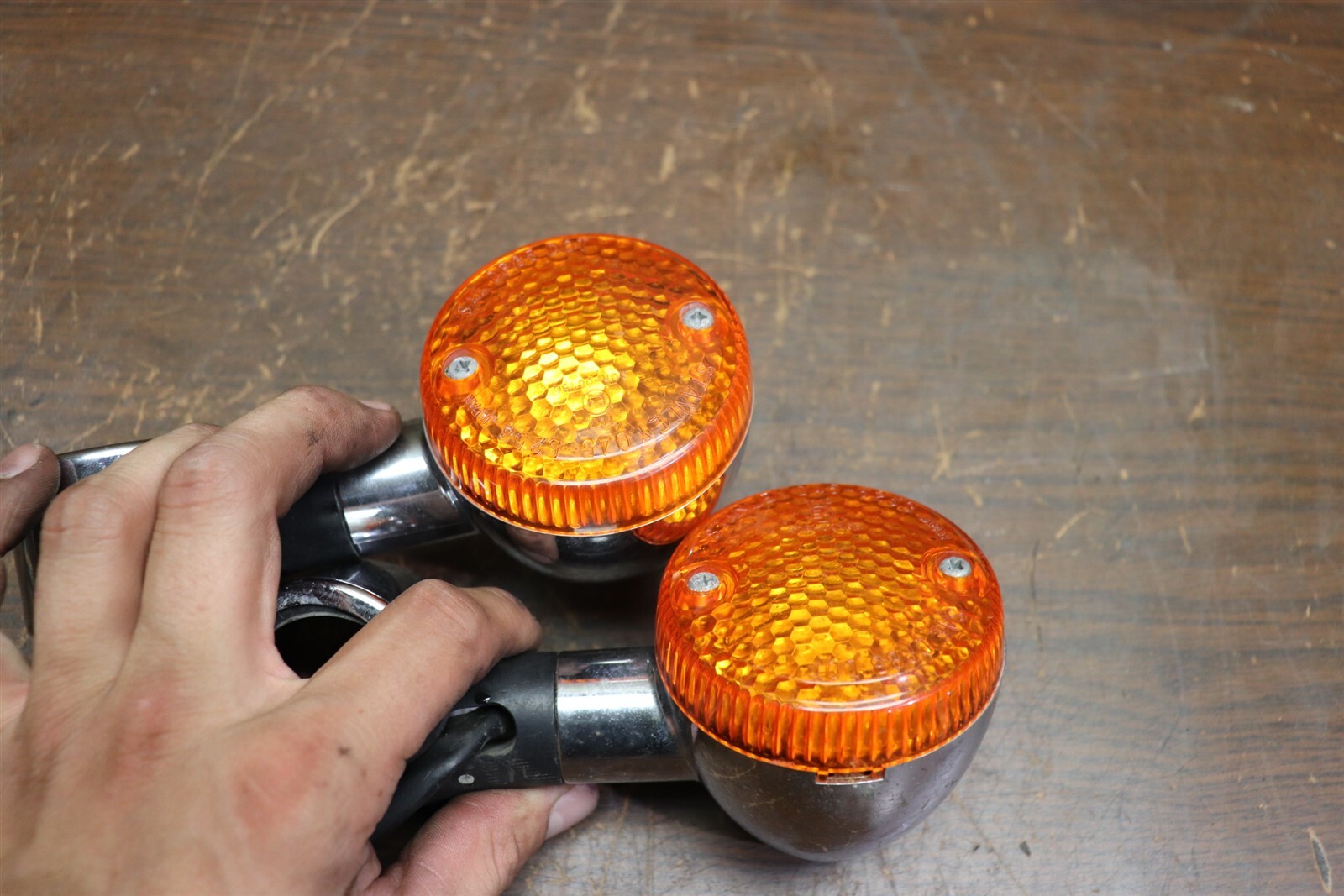 19881998 Honda Shadow 600 Vt600cd Front Turn Signals Indicators eBay