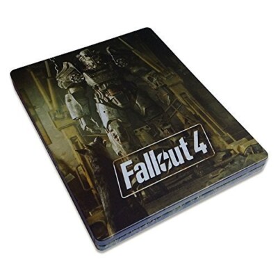 Fallout 4 Steelbook Case + NEUE Postkarten Merchandise OHNE SPIEL NEU