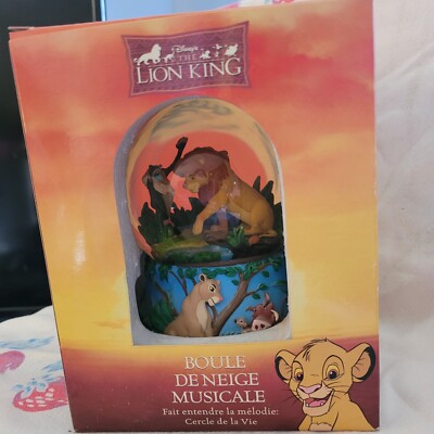 Disney's Lion King 1994 Musical Snowglobe 