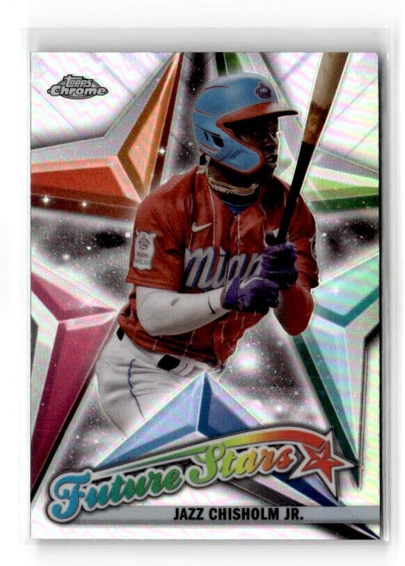 2022 Topps Chrome - Future Stars #FS-12 Jazz Chisholm | eBay