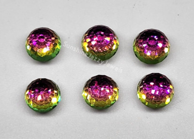 6pc Swarovski Crystal Vitrail Medium 6mm Disco Ball 4869 stone 3/4 Flatback