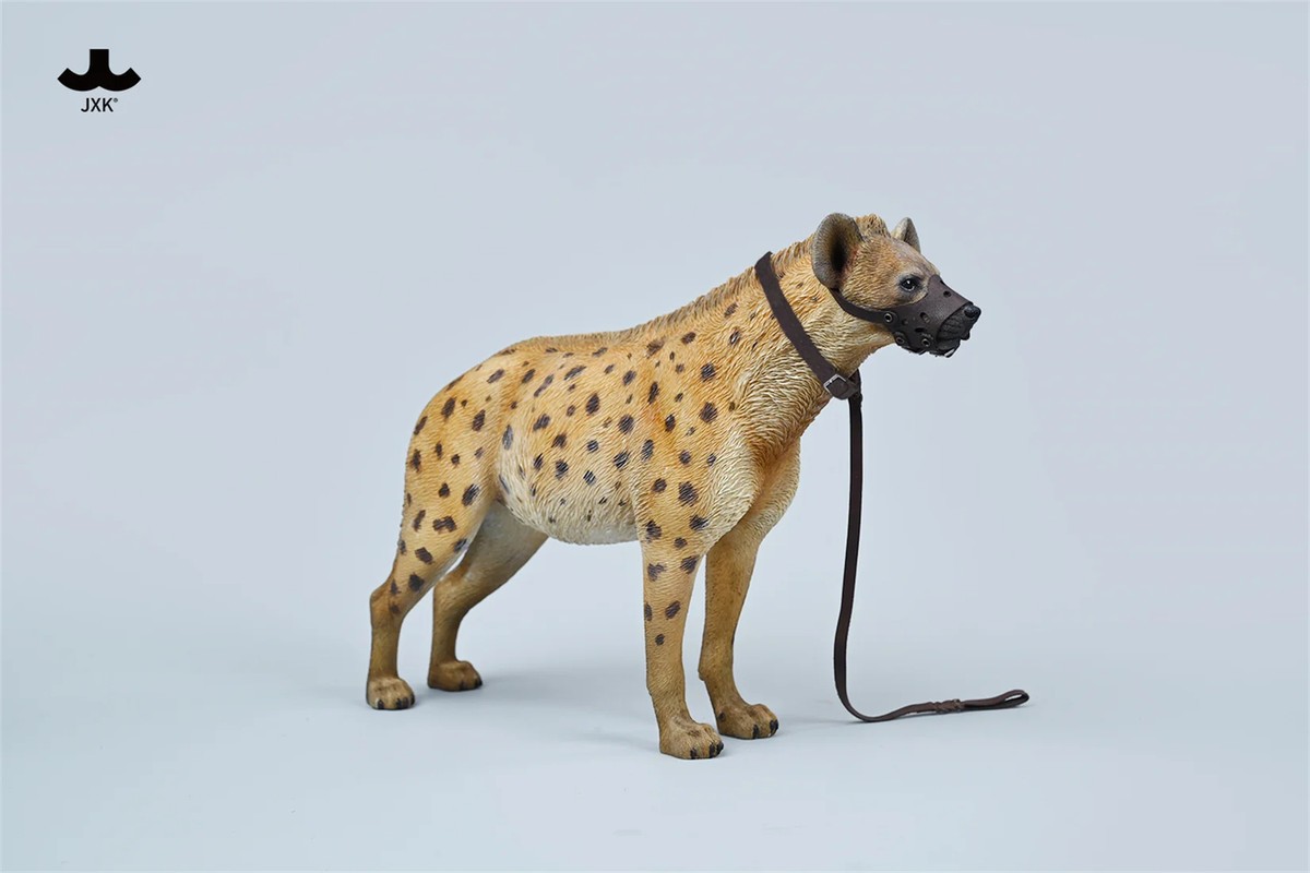 JXK 1/6 Hyenas Figure Brown Hyena Adult Toys Xmas Gift GK Animal