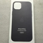 GENUINE Apple FineWoven Case w/ Magsafe iPhone 15 Plus Only - Black