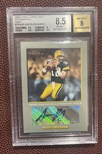 2005 Topps Turkey Red Aaron Rodgers Rookie Auto BGS 8.5 RC Packers Jets