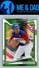 2022 Panini Elite Extra Edition #176 Juarlin Soto Green /499
