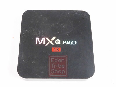 MX Pro 4k Streaming Android Box Bomix TV Box w/ Power Adapter
