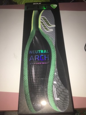 Sof Sole Fit Full Length Insoles NEUTRAL ARCH 3.0cm  Woman's Size 5 - 6 NEW