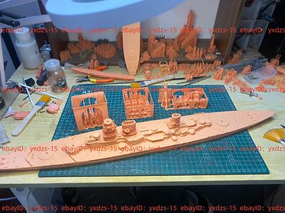 3d Printed Kits 1/700 Soviet Kronshtadt Class Battlecruiser(full Hull/waterline)