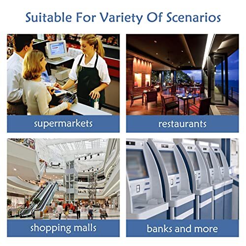 как выглядит Thermal Receipt Paper 3 1/8 x 230ft Pos Receipt Paper Rolls Cash Register фото