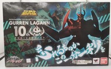 Super Robot Chogokin Tengentoppa Gurren Lagann Figure 10th Anniversary Bandai