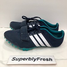 Adidas Running Adizero Accelerator Spikes Size 12 Collegiate Navy White S78629
