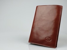 Lahra Dones Leather Brown Wallet - Navigator (100 x 150mm) *New in Box*- 35/1172