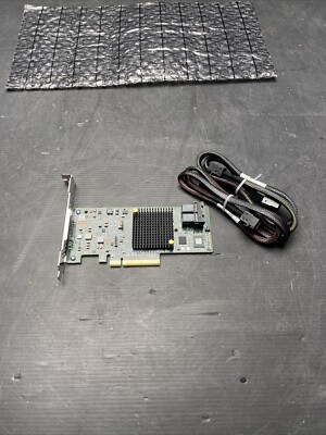 LSI SAS 9341-8i RAID Controller 0 1 5 10 12Gb PCIe x8 Full Profile (K25-10#D)