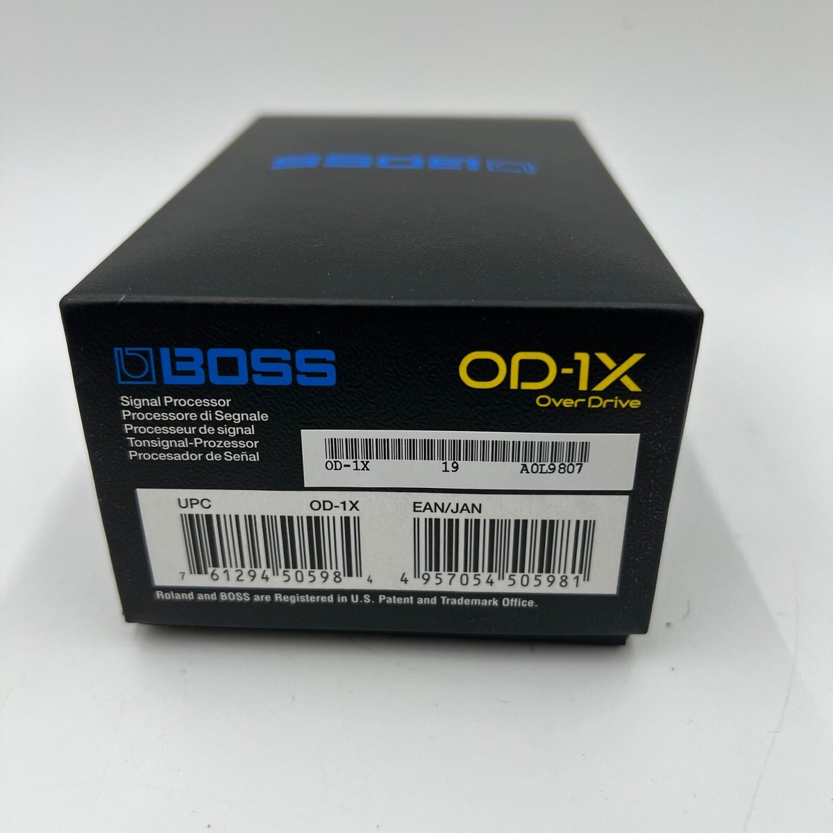 ①BOSS OverDrive OD-1X Boss OD1X Overdrive Guitar Effect Pedal 761294505984| eBay