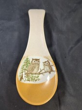 Vintage 9 Stoneware Rustic Woods Forest With ...