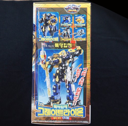 Bandai Power Rangers Go Busters DX TATEGAMI LIOH LT-06 Buddy Zord Great Lion - Imagen 3 de 6