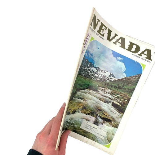Vintage Winter 1966 Nevada Highways & Parks Magazine Dizzy Dazzling Phyllis - Picture 2 of 5