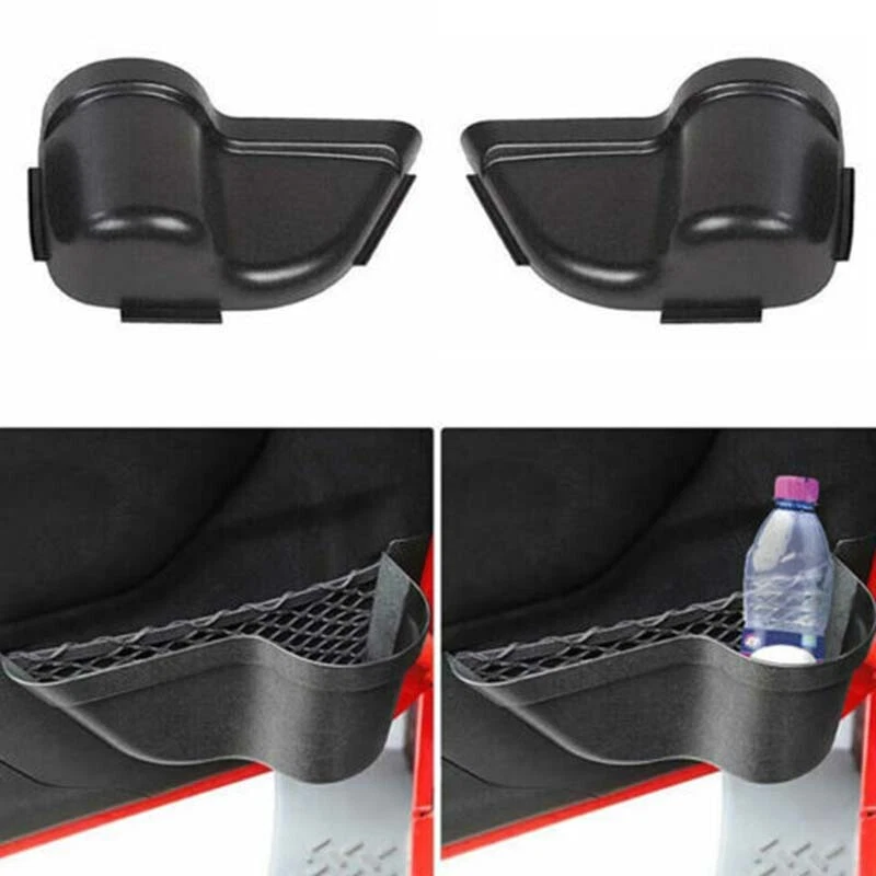 2PCS Rear Door Storage Box Organizer Tray for Jeep Wrangler JK 11-17 Accessories Foto 2 de 4
