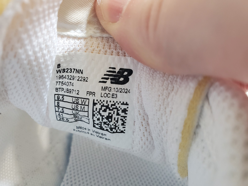 New Balance 237 Nimbus Cloud Moonbeam bianco donna taglia 9,5 - Foto 7 di 17