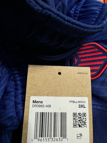 Nike 2022/23 Team USA USMNT Pantaloncini Calcio Uomo 2XL Autentici DR3982-406 NUOVI - Foto 8 di 8