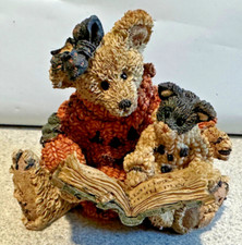BOYDS BEAR  FRIENDS AGATHA  SHELLY SCARDY CAT 1994 VINTAGE 2246 GHOST TAILS