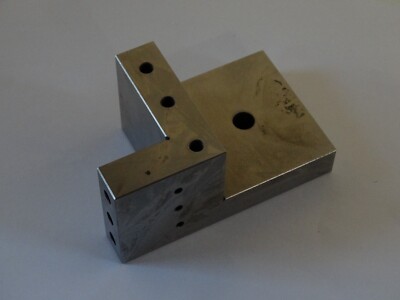 Compound Angle Plate Toolmaker Surface grind 4'' x 2.5'' x 2'' 1/4-20 tapped db #3