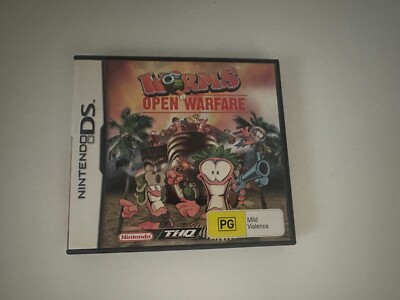 Worms 2 Open Warfare Nintendo DS 2DS 3DS Game Complete With Manual Free Postage
