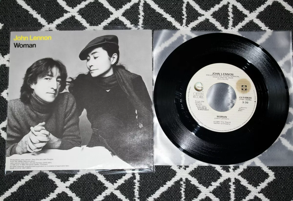 John Lennon Woman / Beautiful Boys 45 Single