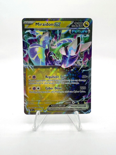 Miraidon EX 122/162 - S&V Temporal Forces - Double Rare Holo - Pokemon TCG - NM