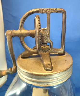 Vintage Dazey 4 Quart Butter Churn #40 Pat. 2/14/22 - All Original