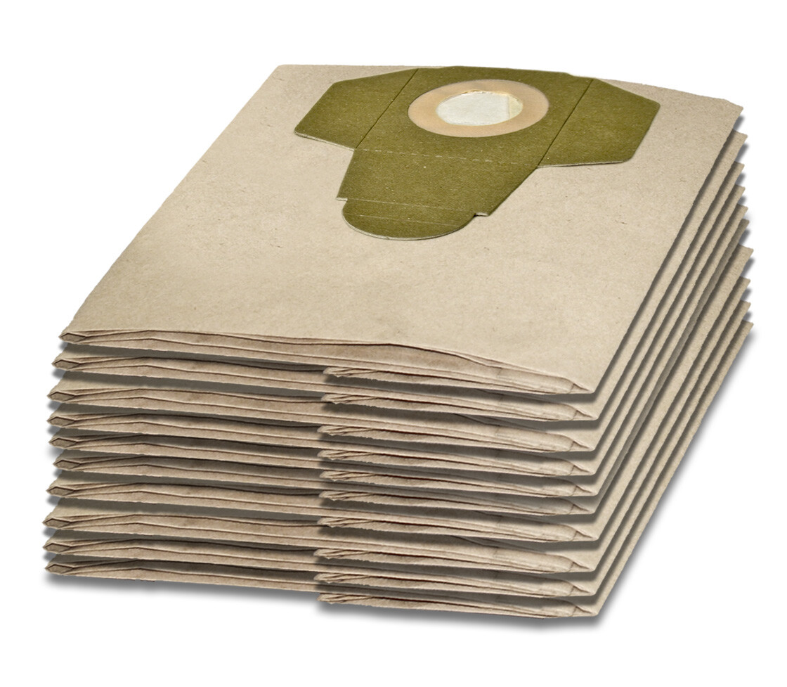 VACS 12 Sacchetti Per Aspirapolvere Compatibili Con PARKSIDE PNTS 23E, 5 Strati, +4 Filtri Motore Omaggio