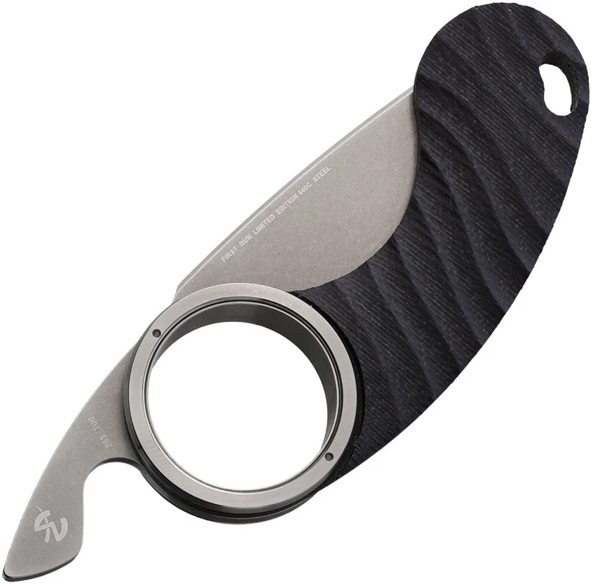 Navaja de Bolsillo Fred Perrin First Run La Griffe Negra G10 Plegable 440C Tanto GRDLT Foto 2 de 2