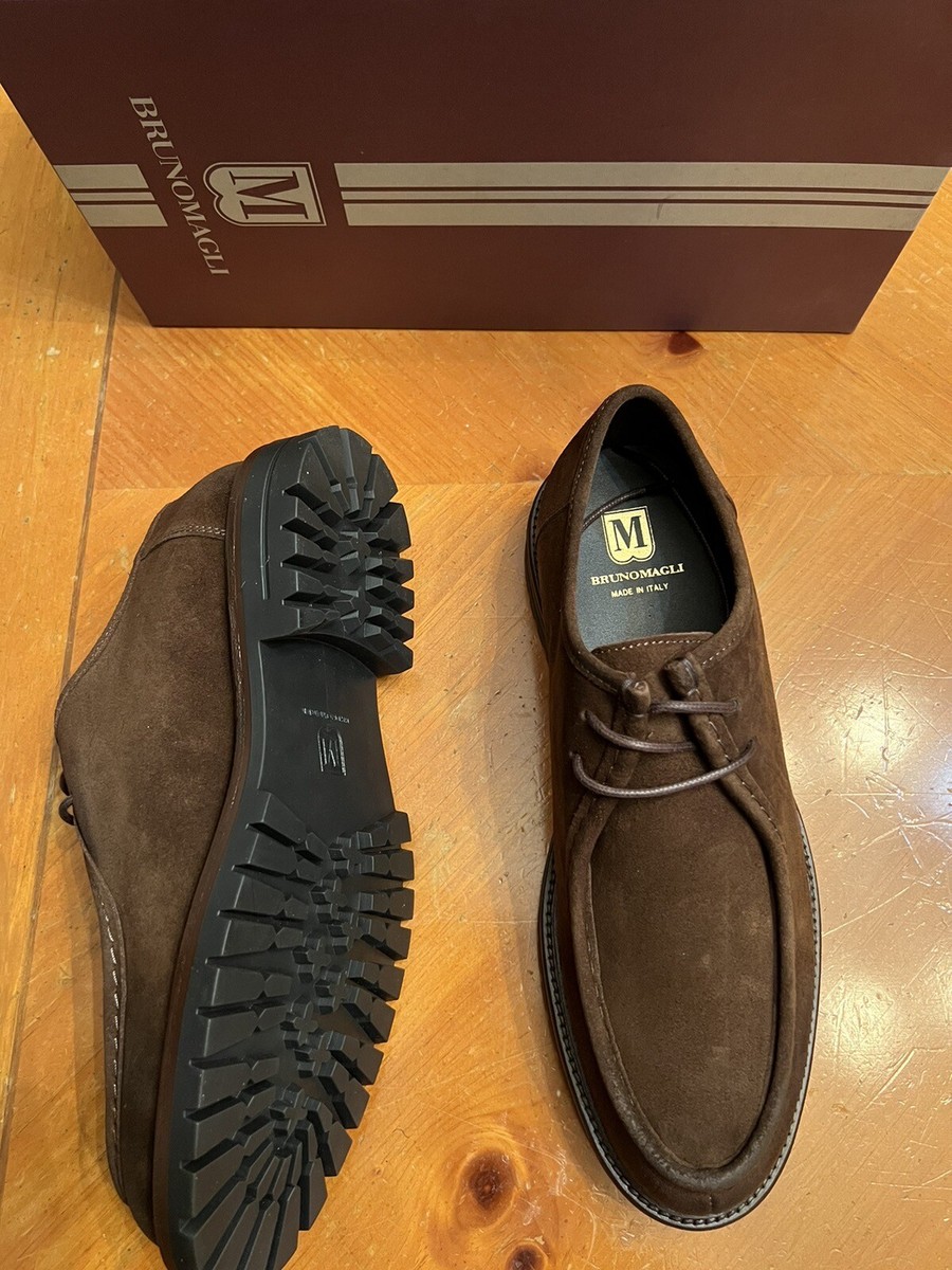 BRUNO MAGLI, Size 11 - BROWN Suede, MADE IN ITALY | eBay display picture 1