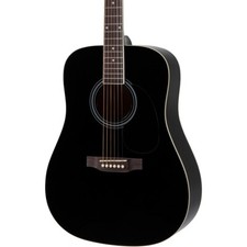 Rogue Ra-110d Dreadnought Acoustic Guitar Black