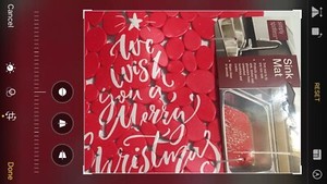 CHRISTMAS SINK MAT “WE WISH YOU A MERRY CHRISTMAS”