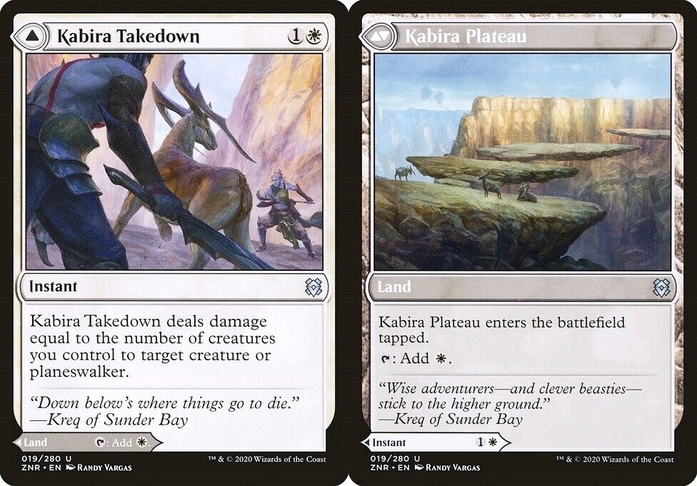 KABIRA TAKEDOWN x4 mtg NM-M Zendikar Rising 4 Unc | eBay