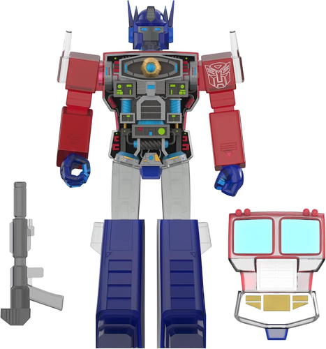 Super Cyborg Transformers Optimus Prime (Clear Red/Blue) - 11" Transformers Acti - Bild 3 von 12