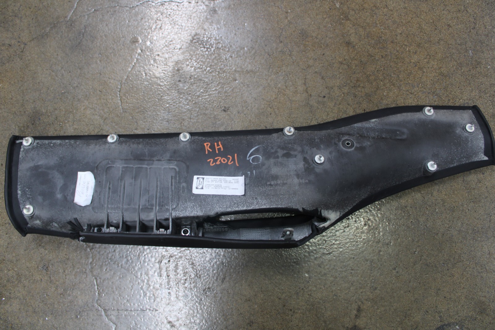 Ferrari 458 Italia, Spider, RH, Front Door Panel Insert, Used, P/N 818913